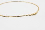 Bracciale oro catena grumetta sottile - dettaglio