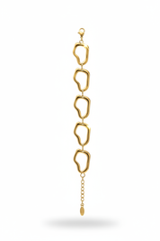 Bracciale oro dritto verticale