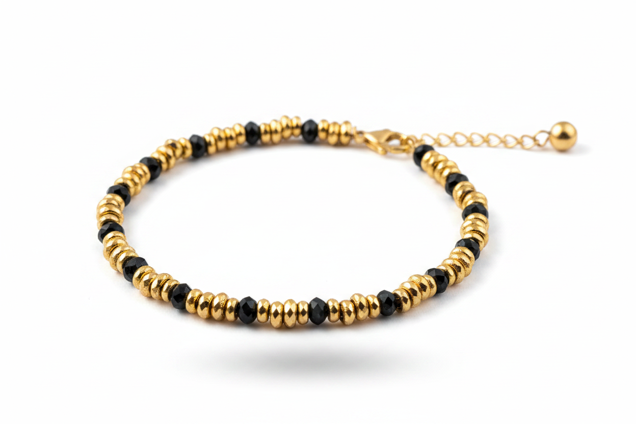 Bracciale oro nero - orizzontale