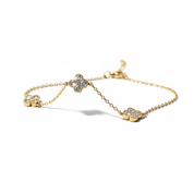 Bracciale oro - ondeggiante con luce