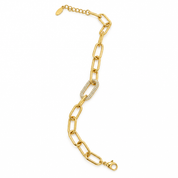 bracciale oro sfondo bianco