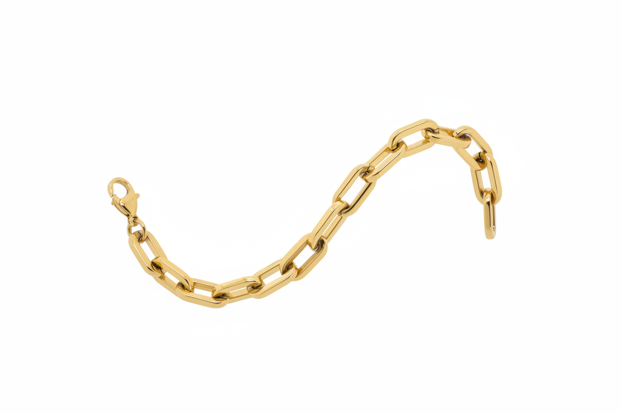 Bracciale Paperclip Bold Oro - Landscape