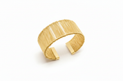 Bracciale Rigido Fili Oro - Landscape