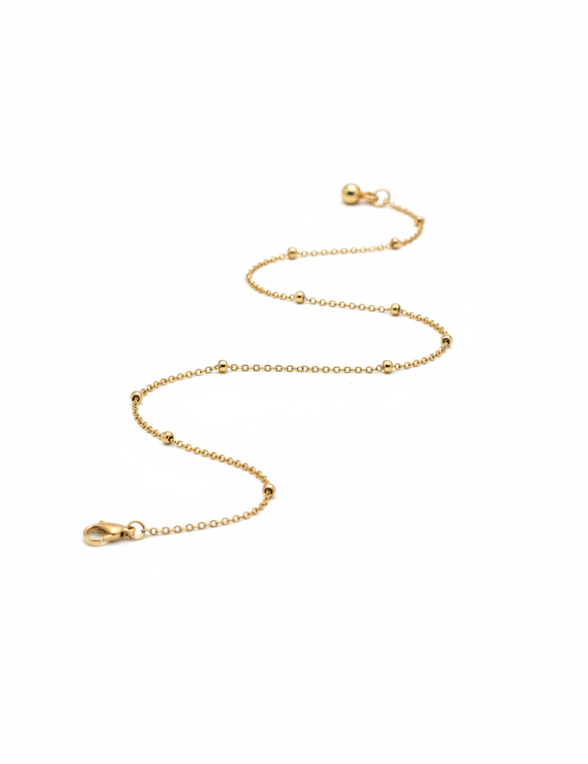Bracciale satellite oro - macro