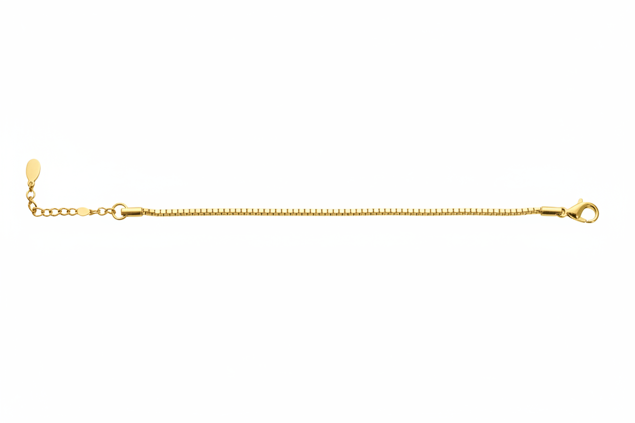 Bracciale snake oro identico all'argento