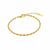 Bracciale torchon oro