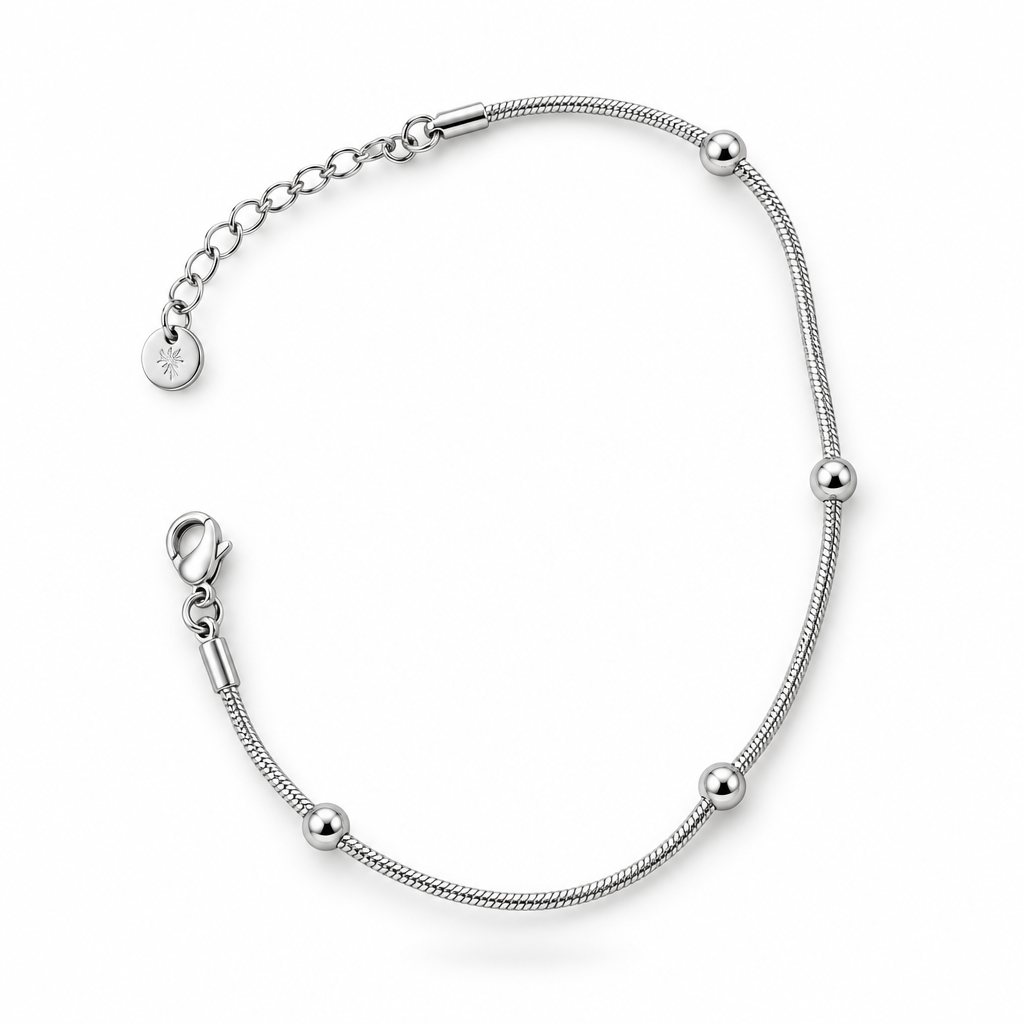 Braccialetto Satellite Argento