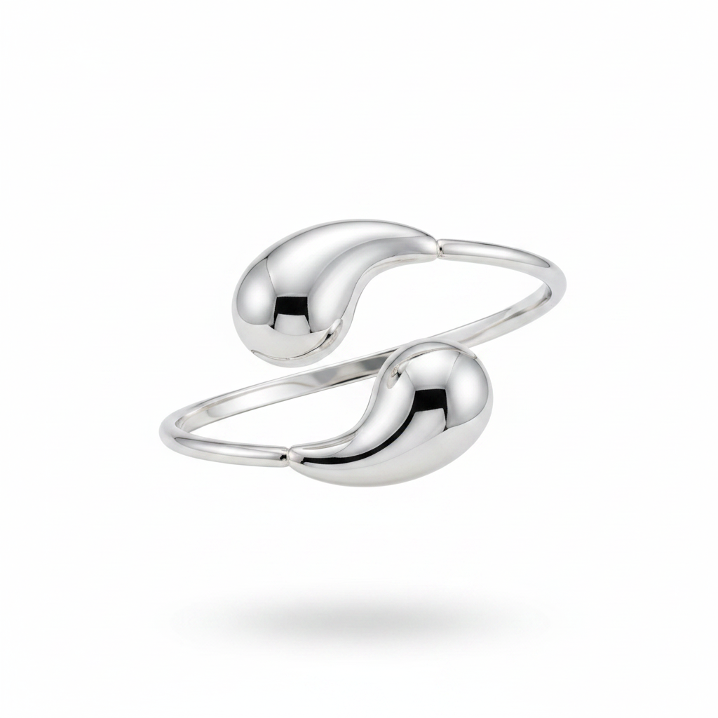 Bracelet silver drop
