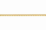 Catenina box oro maglie piccole