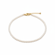 Cavigliera Perle - Small Gold
