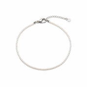 Cavigliera Perle - Small Silver