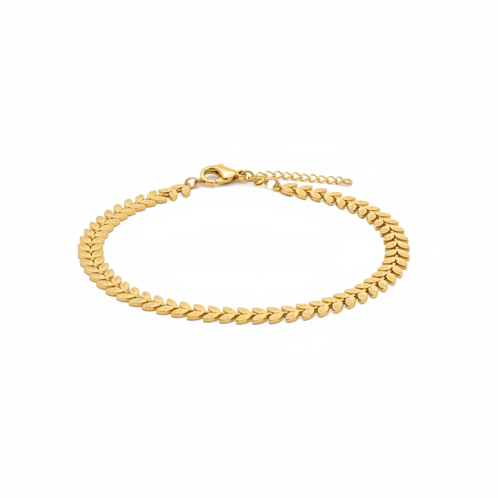 Cavigliera Spiga Gold
