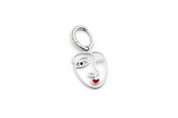 Charm Viso Argento