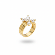 Cluster perle oro
