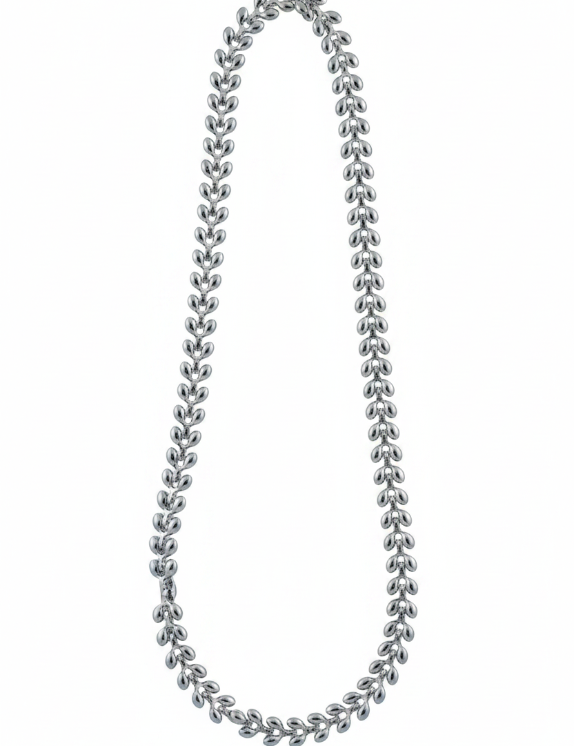 Collana argento doppio lobo