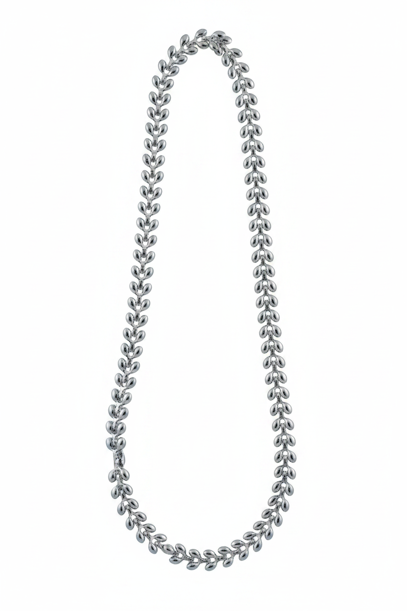 Collana argento doppio lobo