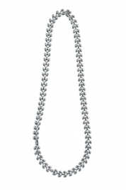 Collana argento doppio lobo