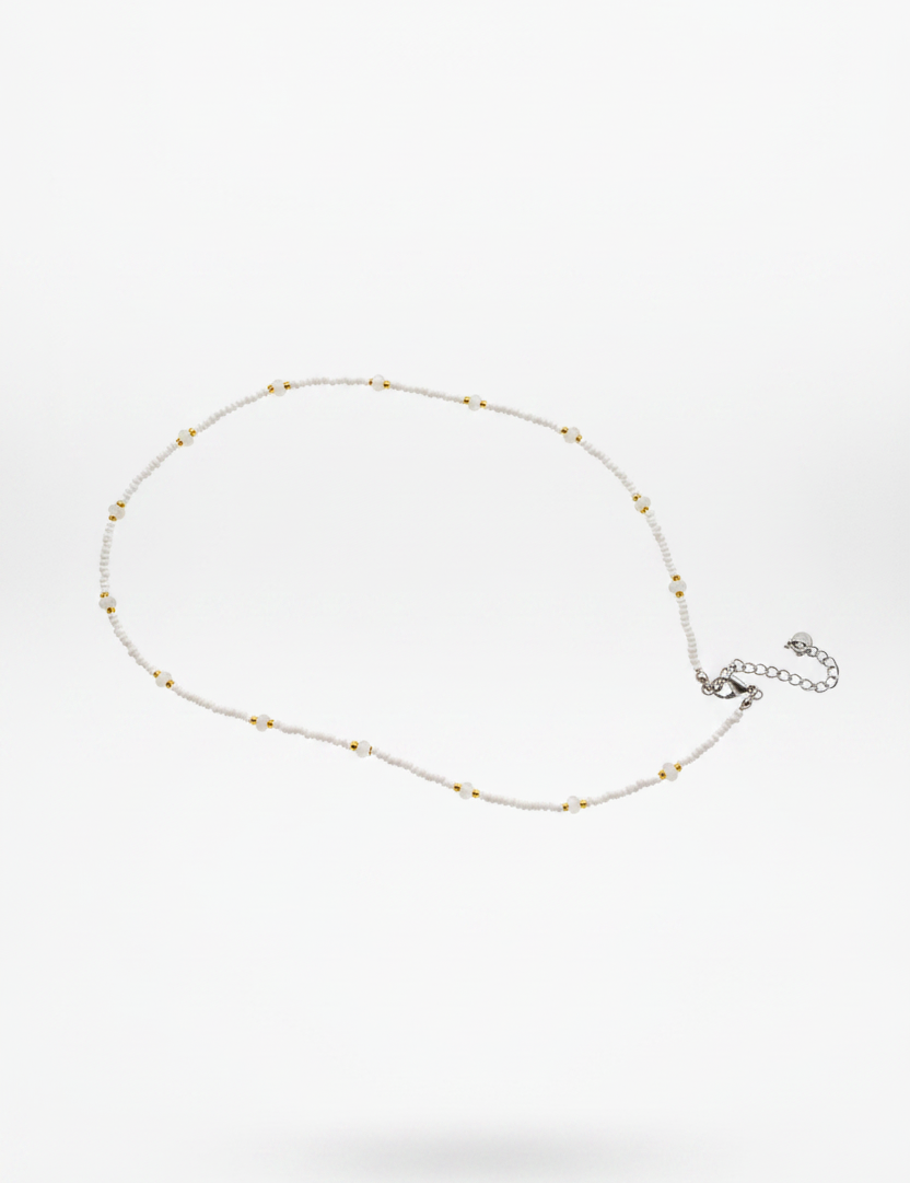 Collana Bianco Oro