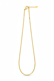 Collana box sottile oro