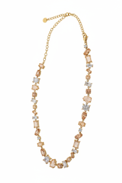 Collana champagne peach - verticale