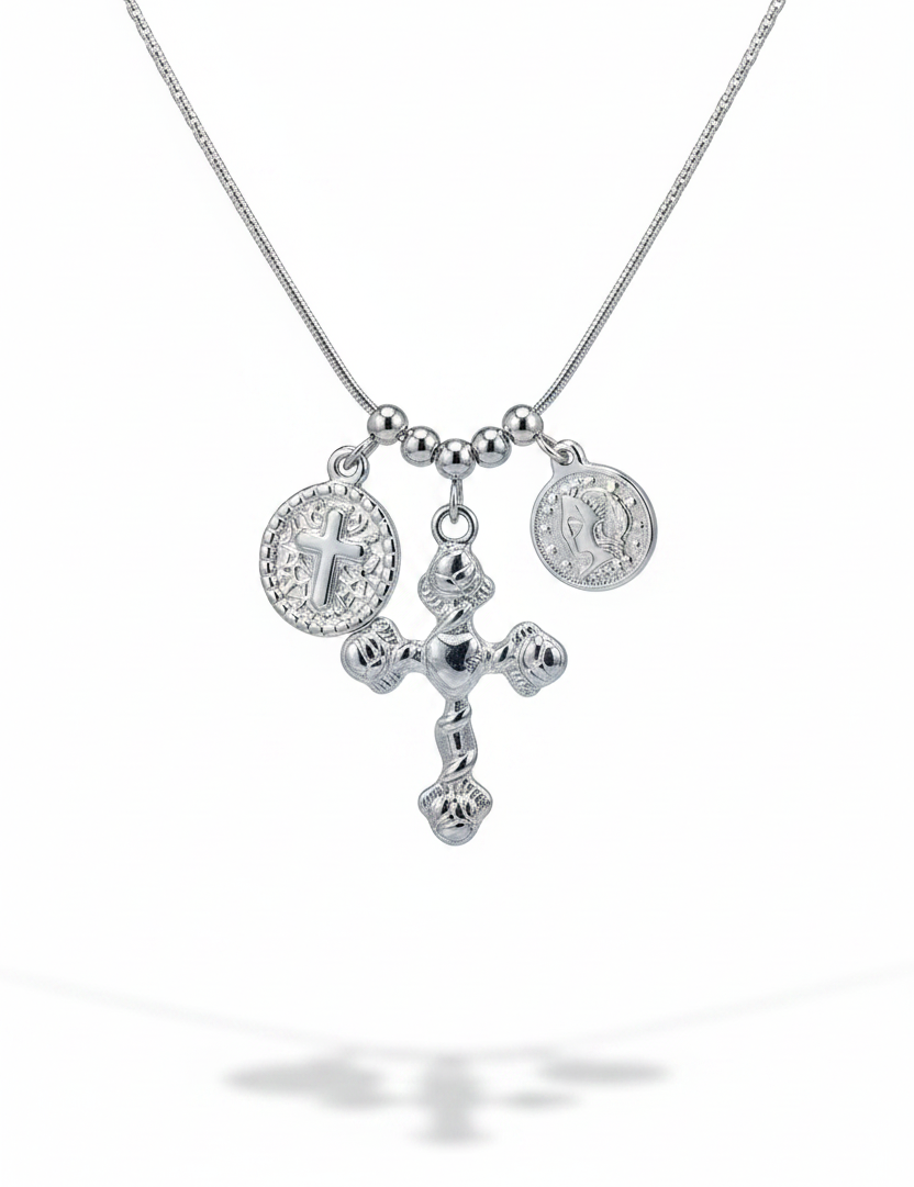 Collana charms argento