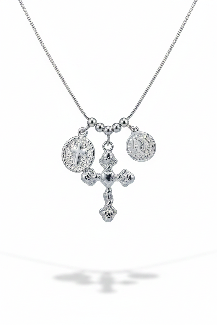 Collana charms argento