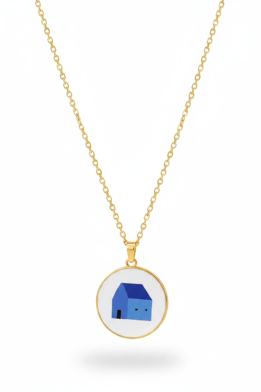 Collana Ciondolo Casetta Oro