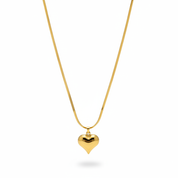 Collana cuore oro - ultra realistica verticale