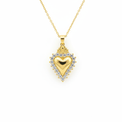 Collana cuore sacro - vista frontale