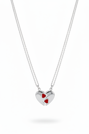 Collana Cuore Unito Argento