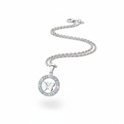 Collana farfalla argento - iper-realistica con massima lucentezza artistica