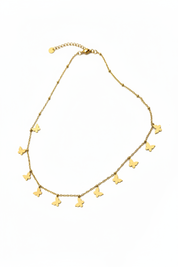 Collana Farfalle Oro