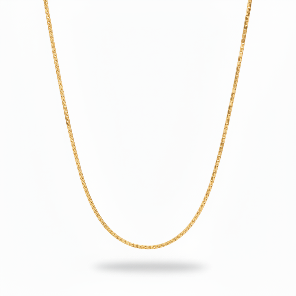 Collana gourmette finissima oro