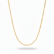Collana gourmette finissima oro