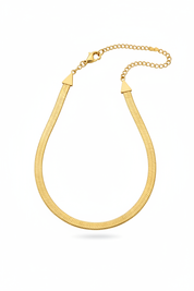 Collana herringbone oro