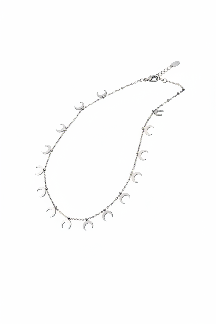 Collana Lune Argento