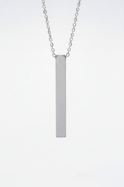Collana Monolith Argento - Fronte