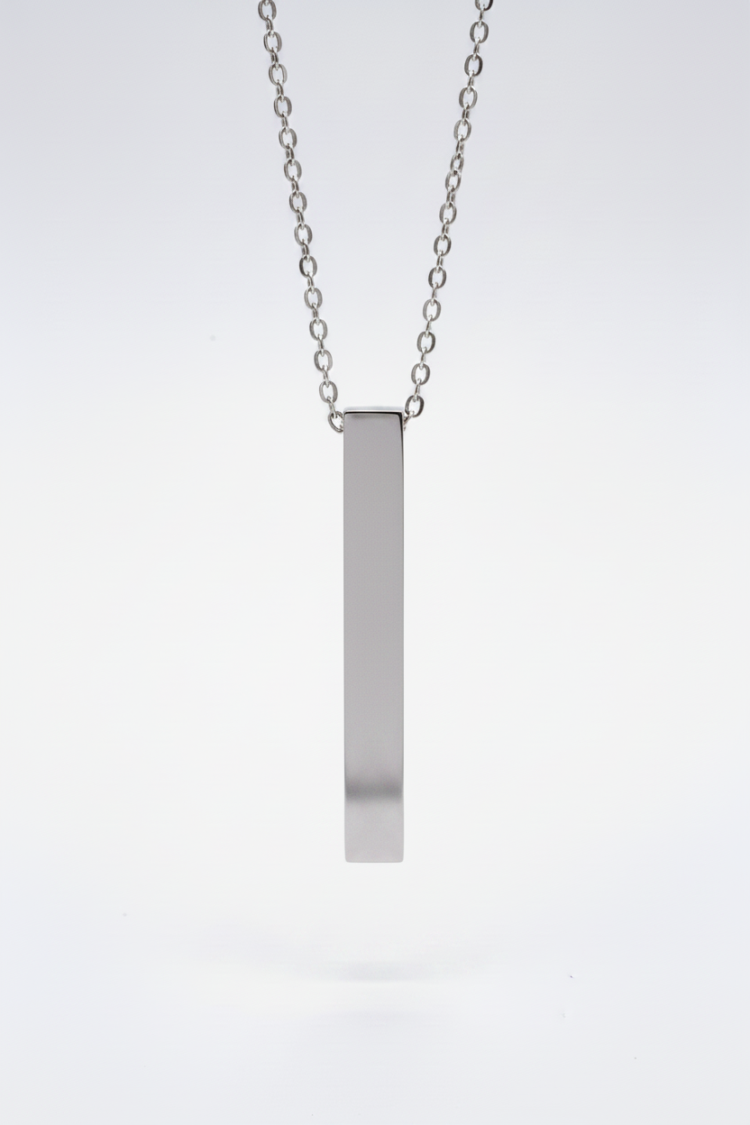 Collana Monolith Argento - Retro
