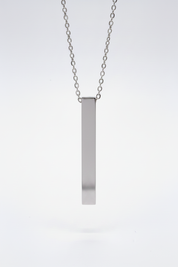 Collana Monolith Argento - Retro