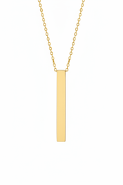 Collana Monolith Oro - Fronte