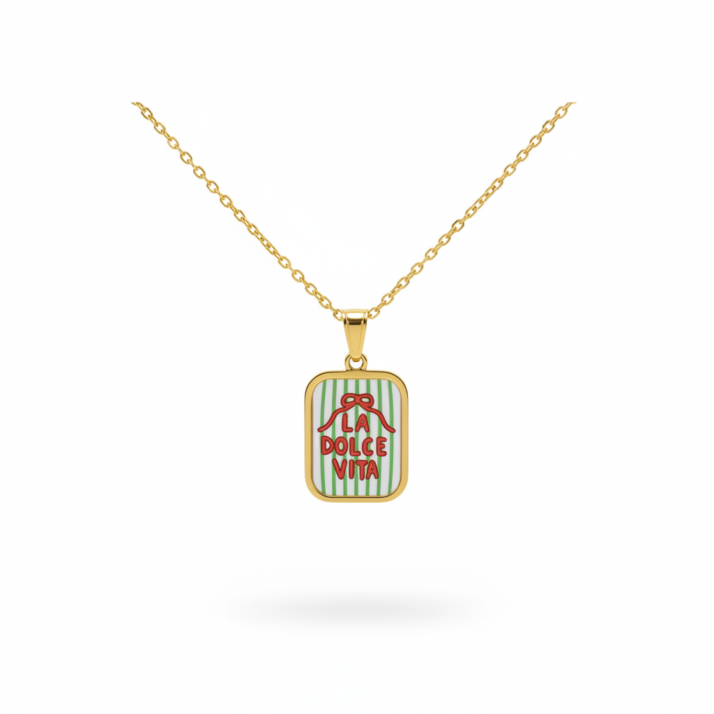 Collana pendente oro - La Dolce Vita