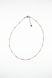 Collana Perline Rosa