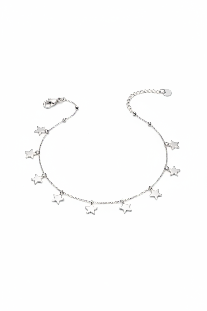 Collana Stelle Argento