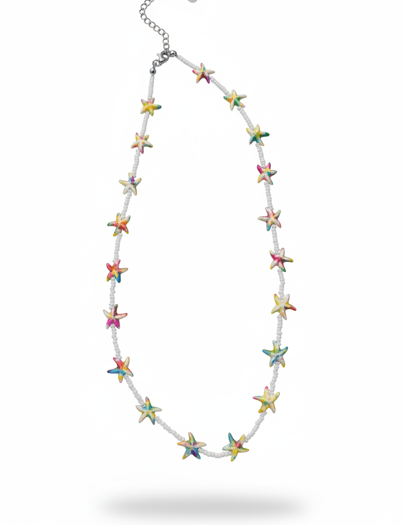 Collana stelle marine arcobaleno 2:3