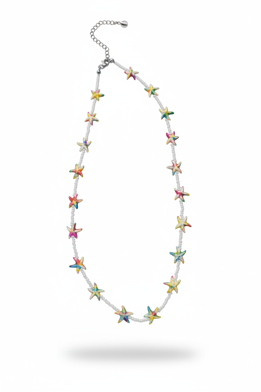 Collana stelle marine arcobaleno 2:3
