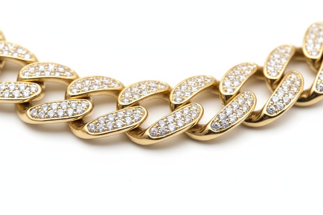 Cuban link oro - dettaglio