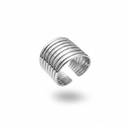 Cuff Multi-Wire Silver - Tre Quarti