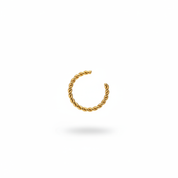 Cuff Twisted Gold - Frontale