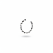 Cuff Twisted Silver - Tre Quarti