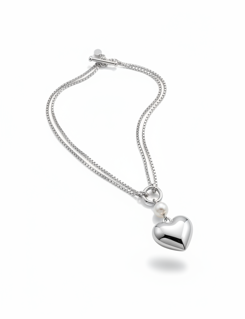 Cuore argento